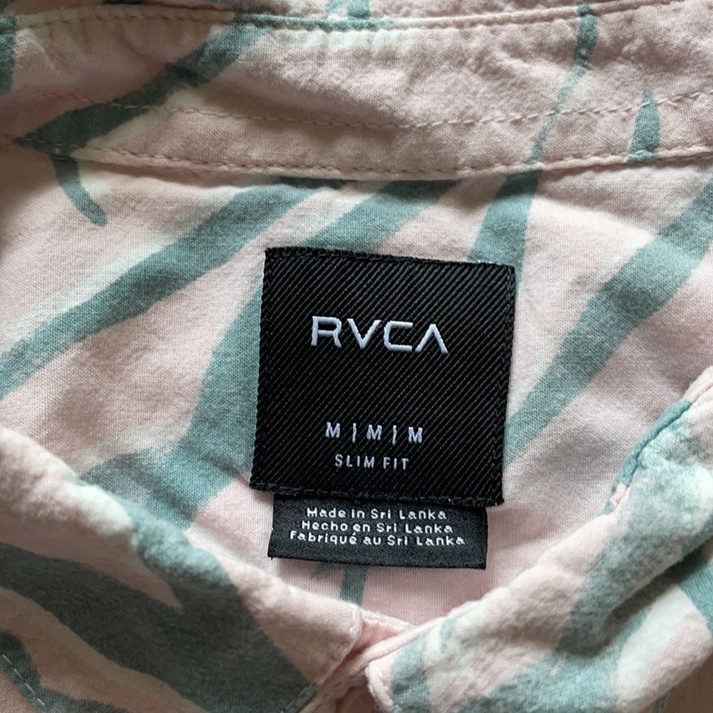 Men’s RVCA button up shirt - Picture 2 of 4